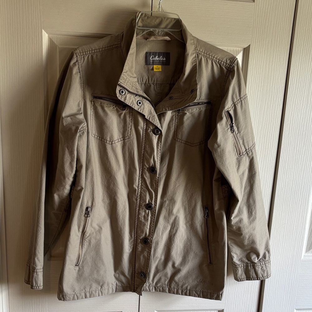 Cabela's Khaki Utility Jacket for Women